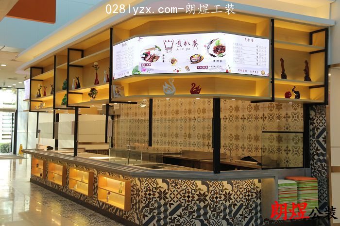 成都華為員工食堂裝修設(shè)計案例